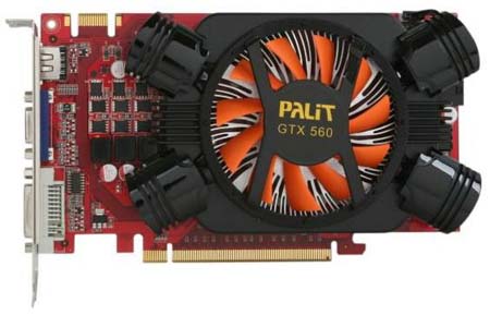GeForce GTX 560 от Palit и MSI